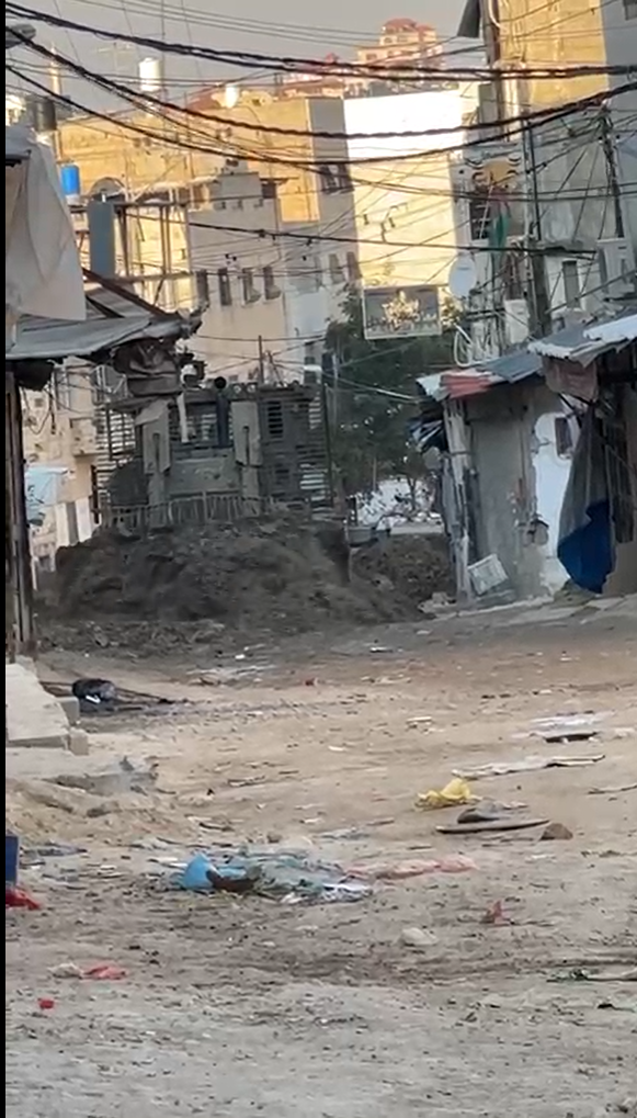 Scenes of the destruction caused by the Israeli occupation forces in the Tulkarm refugee camp.